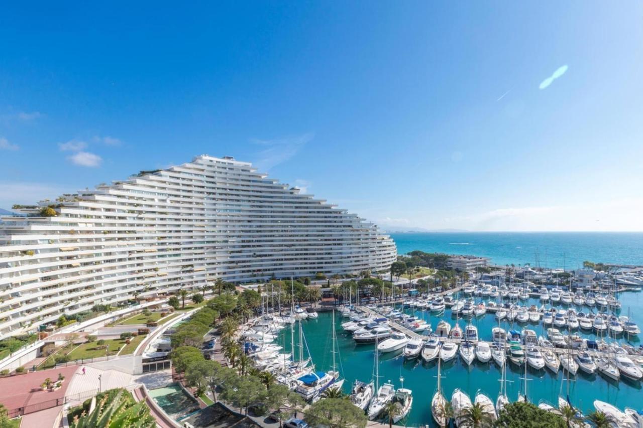 Blue Terrace Apartment - Marina Baie Des Anges Villeneuve-Loubet Exterior foto